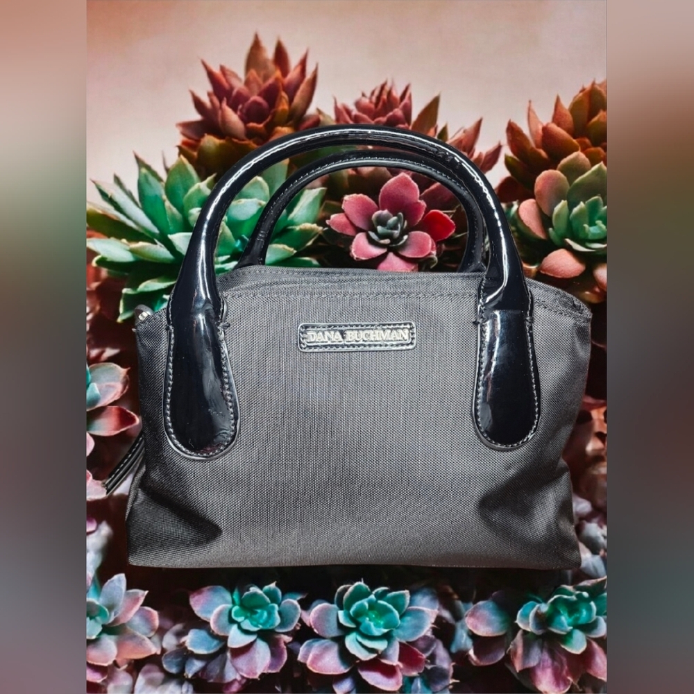Dana Buchman Black Satchel Handbag NWOT